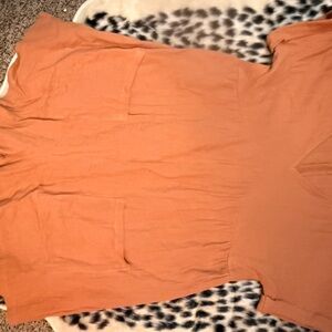 Emery Rose Terracotta Jumpsuit